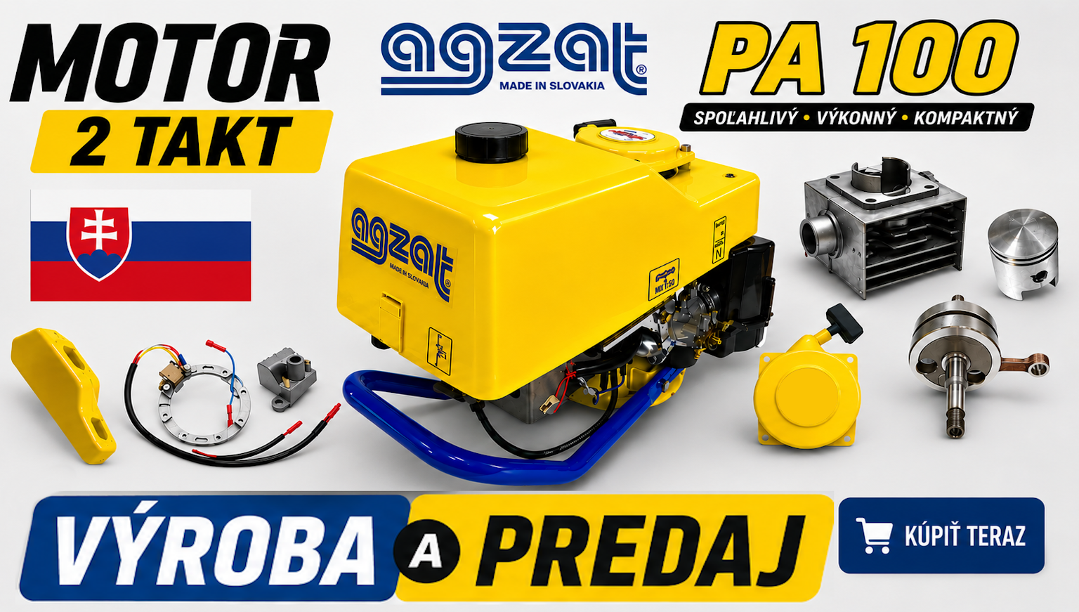 vyroba motor PA100 1